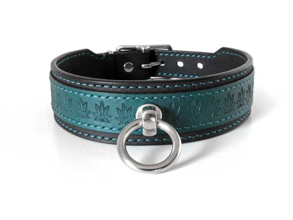 Collier bdsm chanvre