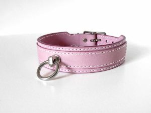 Collier BDSM Violet Pastel