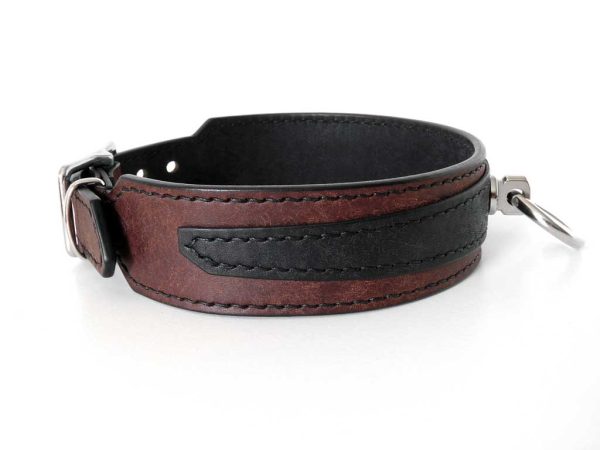 Collier de soumission Marron