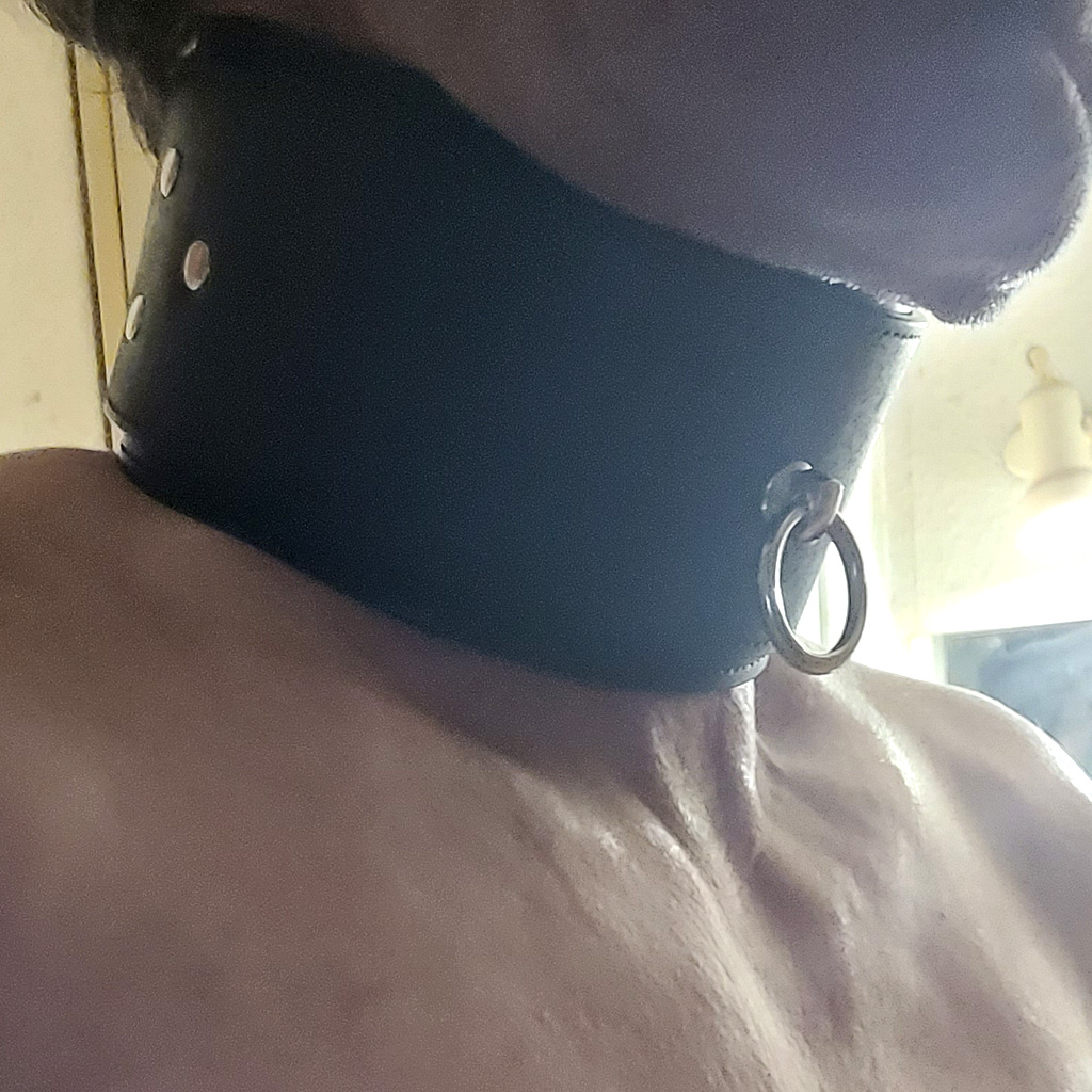 collier de posture custom photo client homme