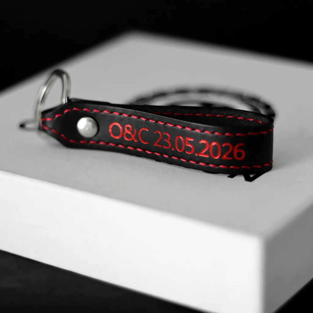 porte clé en cuir date contrat sm
